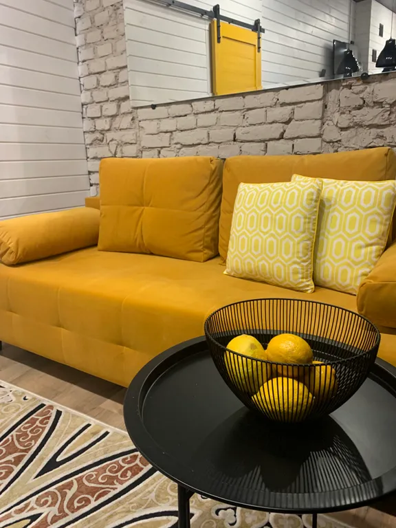 Лимонная квартира в центре города