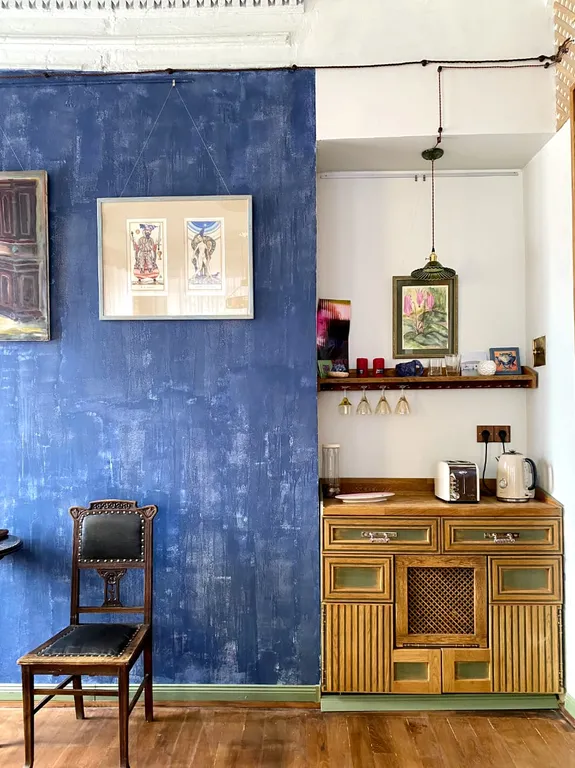 Квартира с витражом