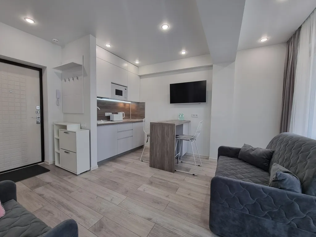 Уютная студия с видом на море