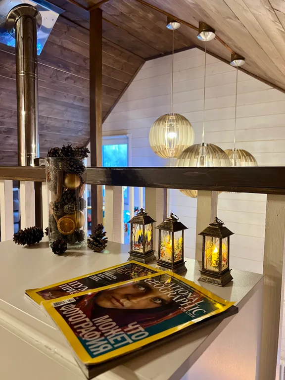 Коттедж Дом с баней на дровах, чаном и уютным двором с лобным местом — Лопатино