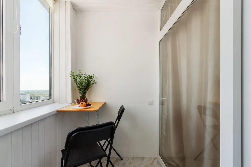 Евродвушка на 20 этаже с видом на Дон