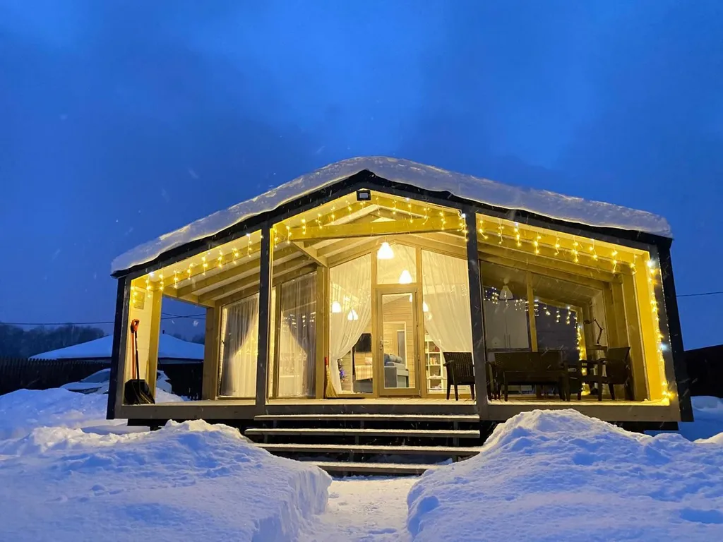 Dubldom Лисичкино у реки