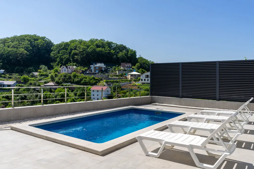 Новый дом, с видом на море и горы