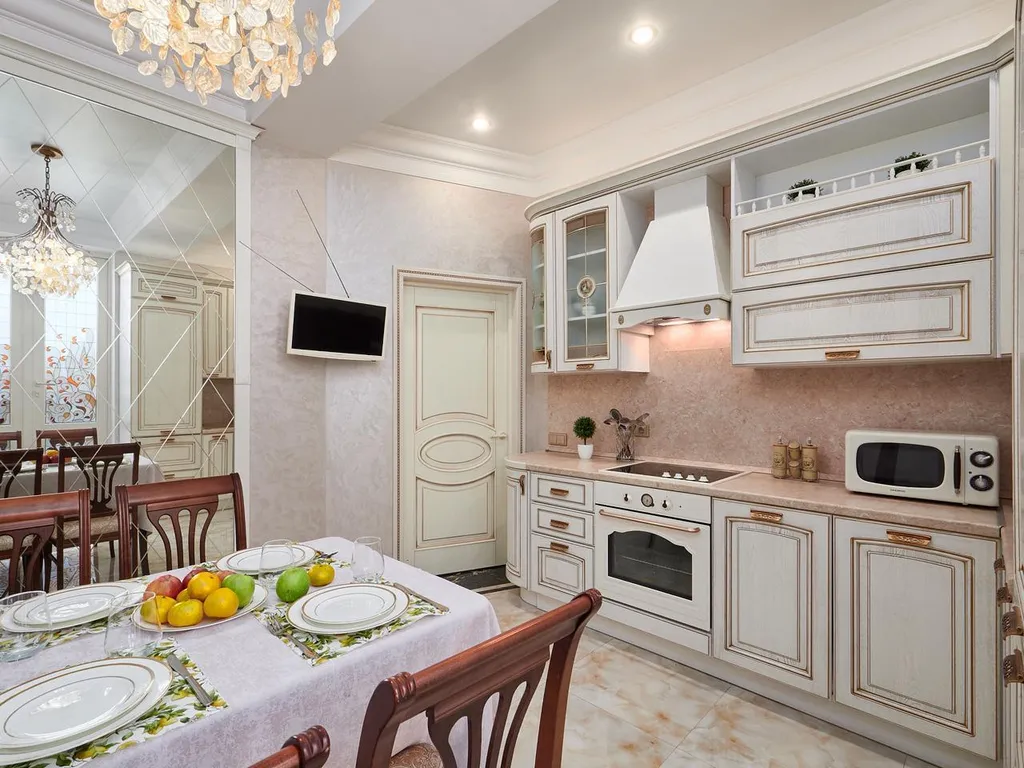 Видовая потрясающая обстановка квартиры от Juls Apart