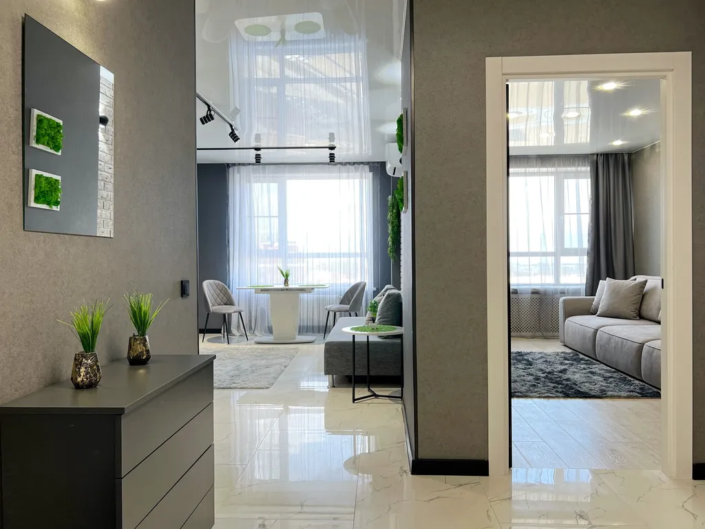 Просторная и стильная евротрёшка в ЖК премиум класса