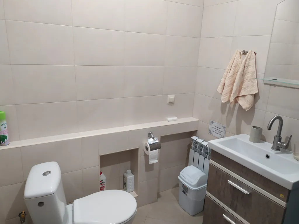 Квартира с большой террасой и барбекю рядом с морем