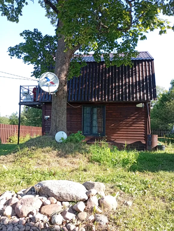 2-к. дом с сауной и балконом на реку