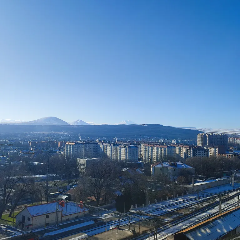 Апартаменты с видом на Кавказские горы