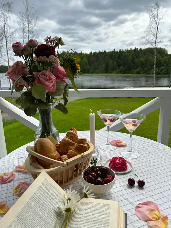 Домик с видом на остров Койонсаари