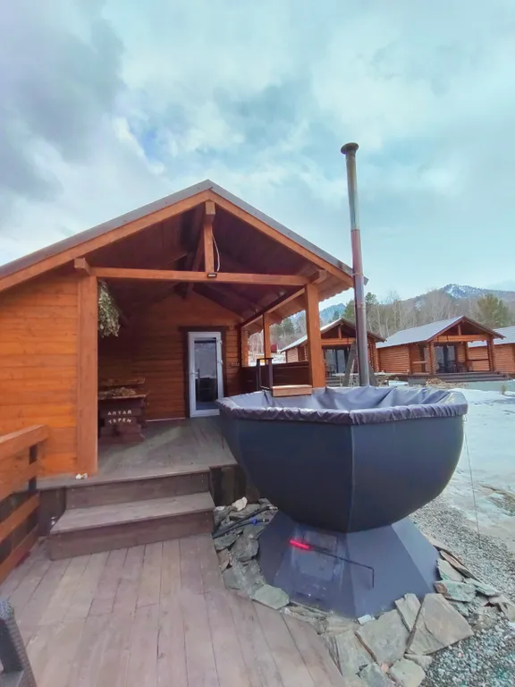 Уютный домик с видом на горы