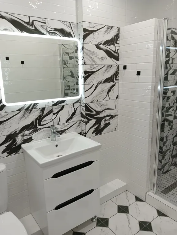 Новая 2-комнатная квартира на набережной с супер дизайном