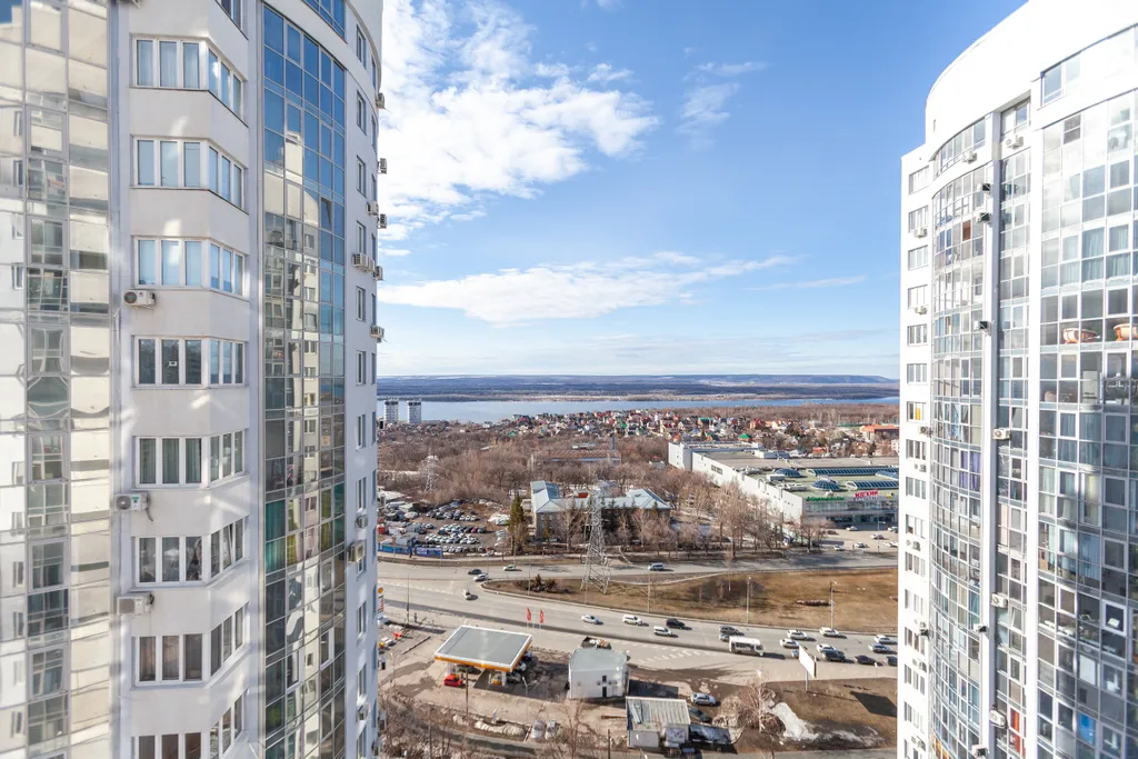Квартира Квартира Апартамент RentPlaza с панорамным видом на город — Самара