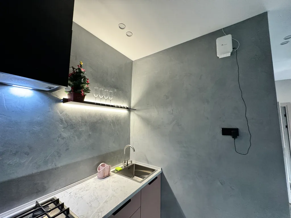 Северное сияние в удобных апартаментах в центре города