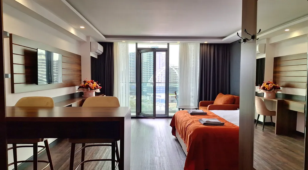 Квартира Квартира Апартамент Batumi view, первая линия, с видом на море — Батуми