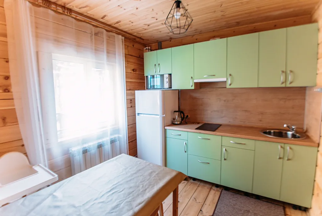 Кедровый домик с видом на горы