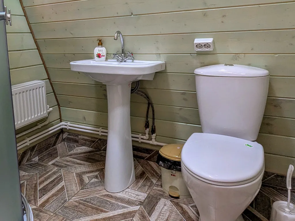 Коттедж Коттедж Алатырь А-фрейм в сосновом бору — Архыз