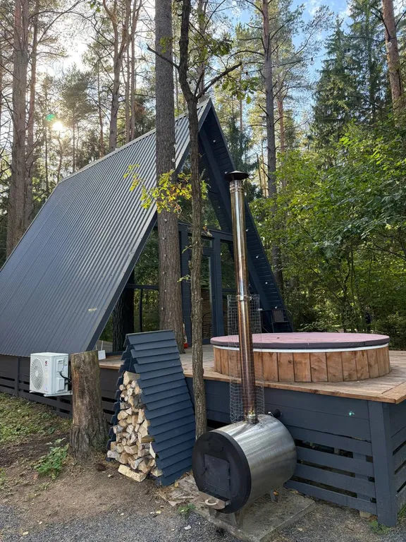 Коттедж Домик в сосновом лесу Aframe 1 — аренда посуточно в Могилёв