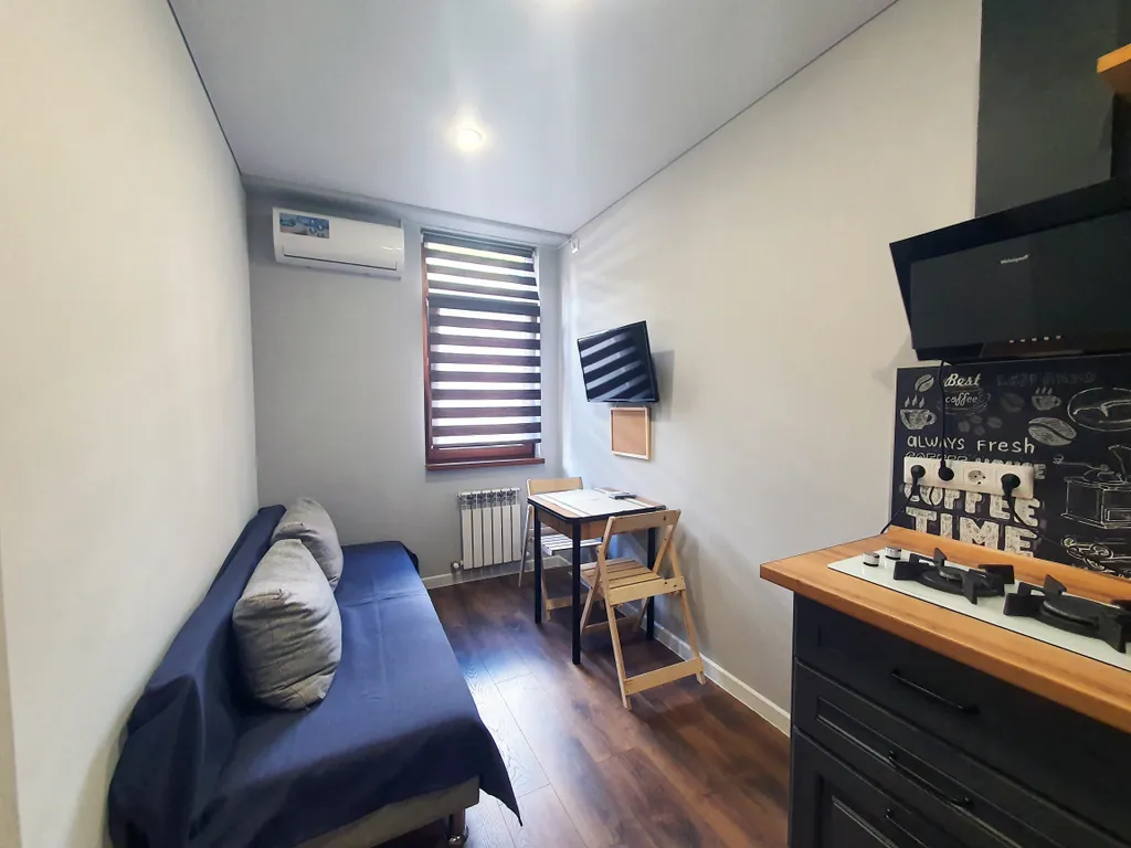 Уютный и компактный апартамент, всё для отдыха, напротив отеля Мариотт