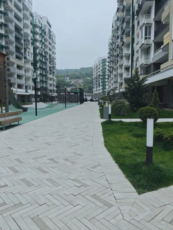 Квартира-студия в новом жк рядом с широким пляжем, удобная локация, всё рядом