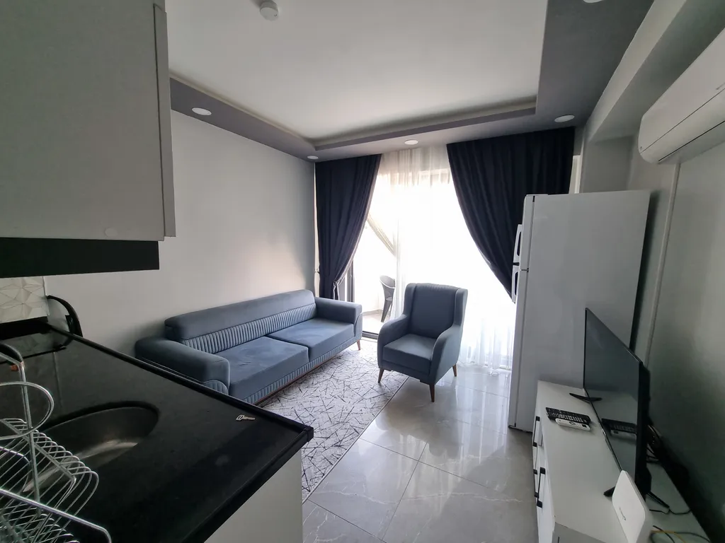 Квартира в Сиде в комплексе с бассейном