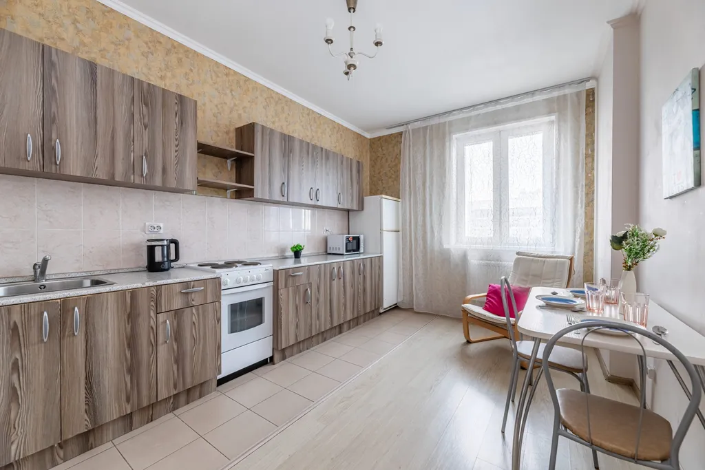 Квартира напротив аквапарка Ривьера шаговая доступность