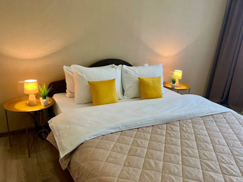 Просторная квартира в новом доме с домашним кинотеатром