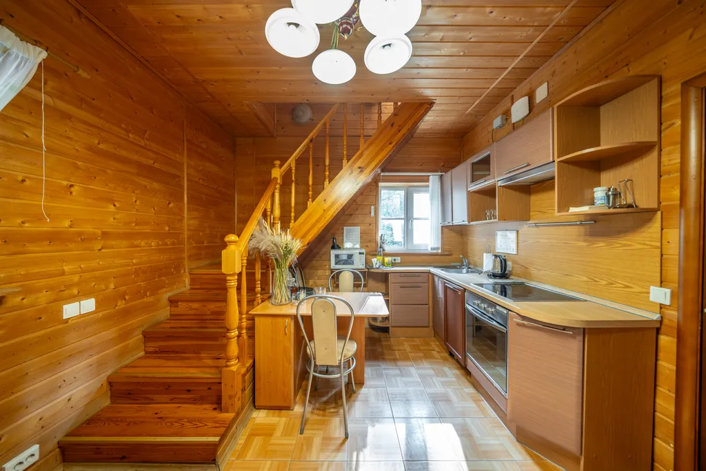 Малый коттедж с сауной