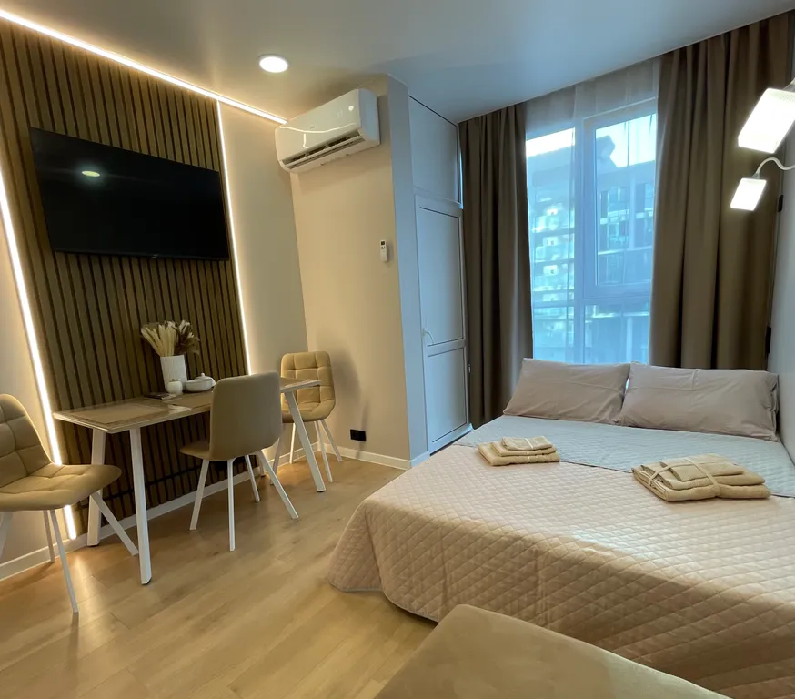 Квартира Квартира Комфортная студия в современном ЖК Сочи парк — Сочи