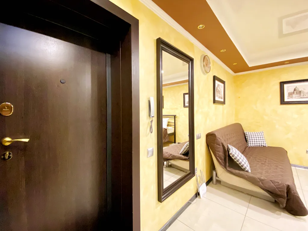 Квартира Квартира Комфортная студия Апарт-Комфорт с романтичной подсветкой в центре — Ярославль