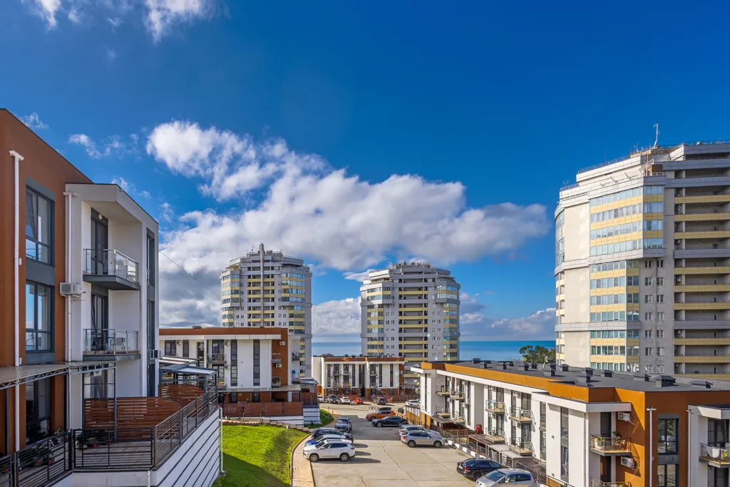 Студия в ЖК Касабланка с видом на море