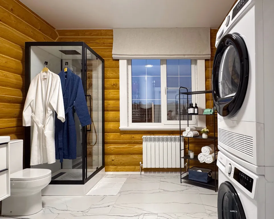 Дом с баней на берегу Москвы реки