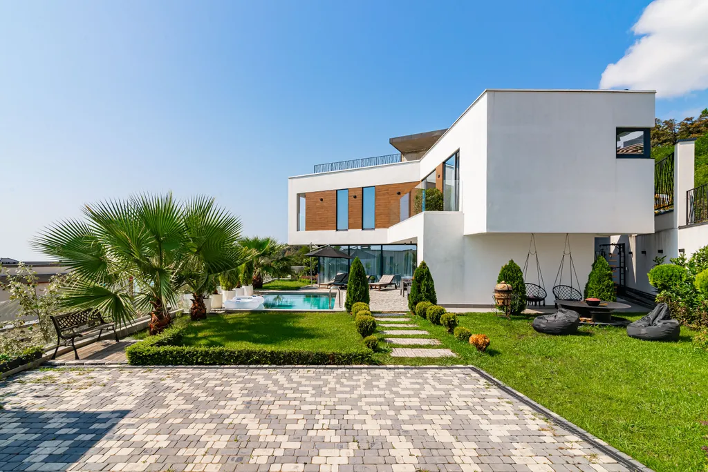 Вилла Cтар с бассейном, сауной и панорамой моря