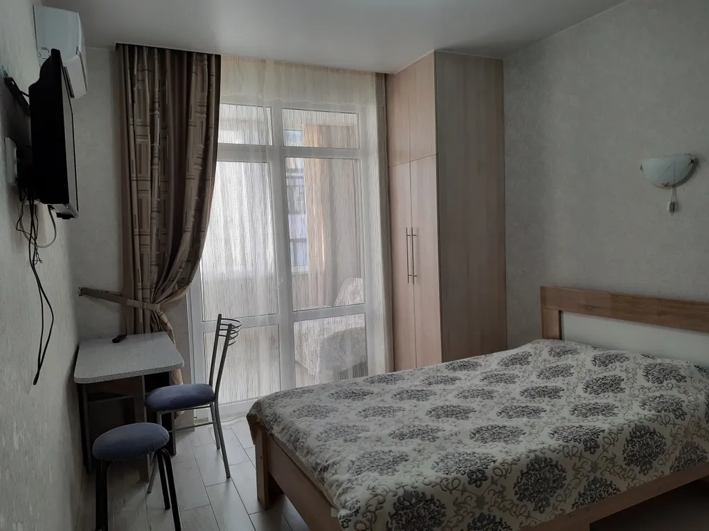 Уютная студия с лоджией у моря в ЖК Легенда