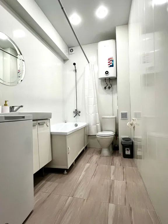 Уютная светлая квартира Аквамарин в новом развитом районе города