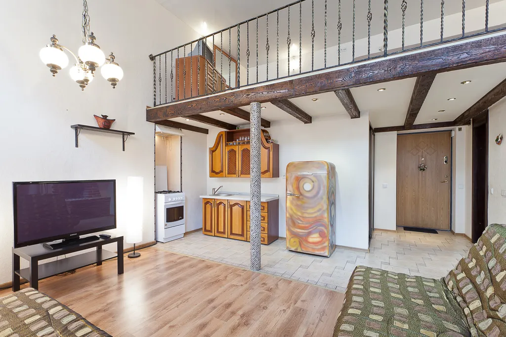 Двухуровневый Лофт в центре