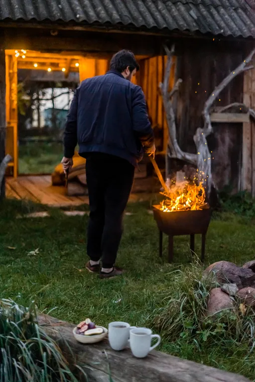 Теремок домик в деревне