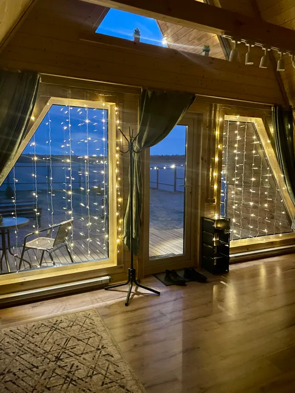 Коттедж Дом шалаш с баней — Санкт-Петербург