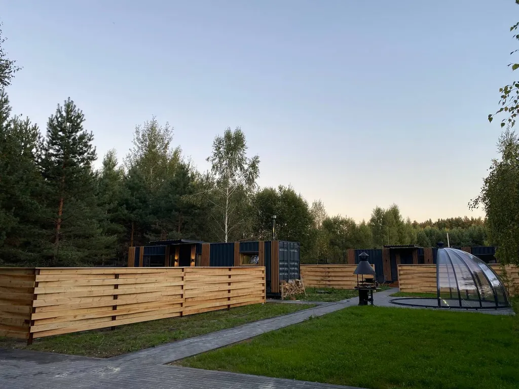 Гостевой дом рыбака с русской баней и банным чаном на терр-и минибазы