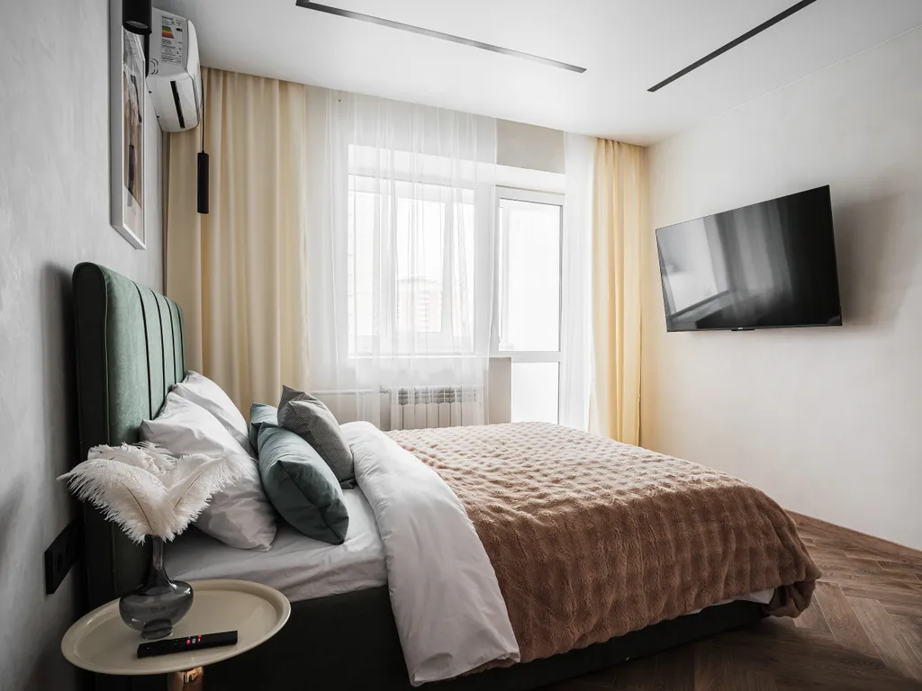 Двухкомнатные апартаменты напротив Оперного Театра с новым ремонтом