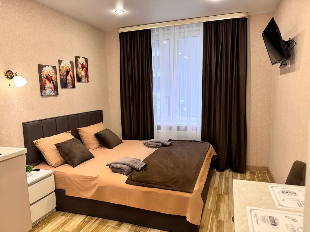 Студия с двуспальной кроватью