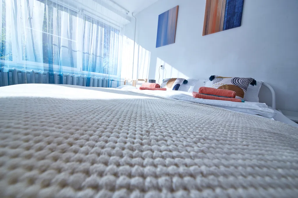 Просторный крутой апартамент с панорамными окнами