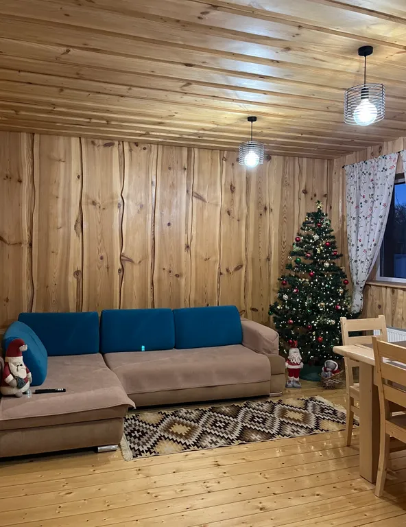 Уютный дом с баней на дровах