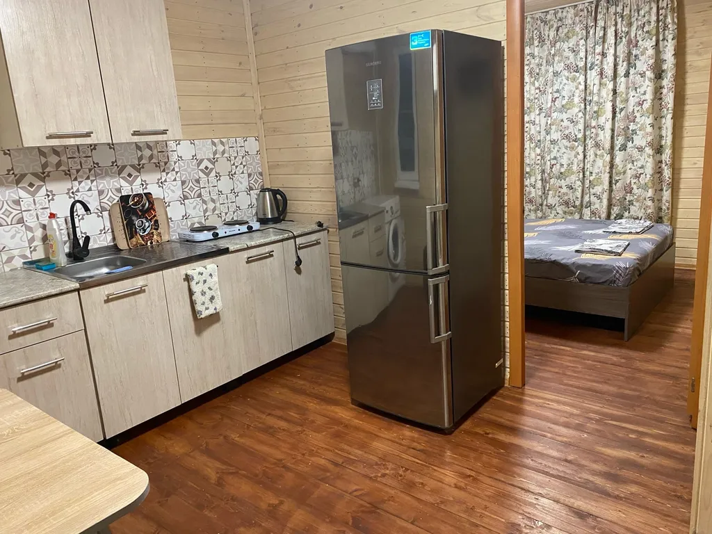 Отдельный домик с кухней, санузлом и двумя отдельными спальнями