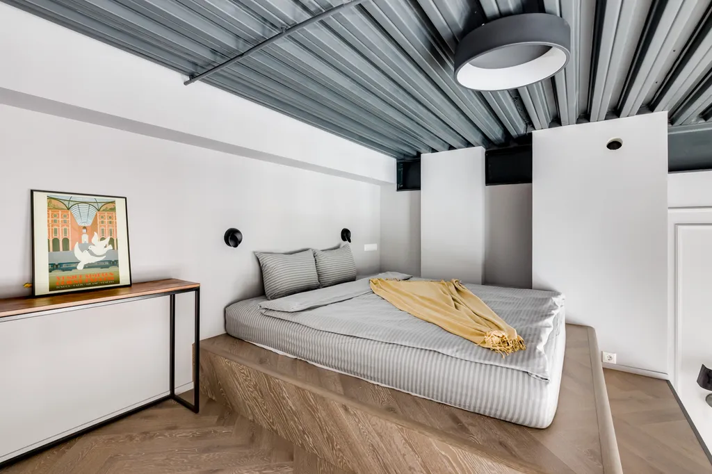 Квартира Квартира Двухэтажная студия в стиле лофт Смарт Хост — Москва