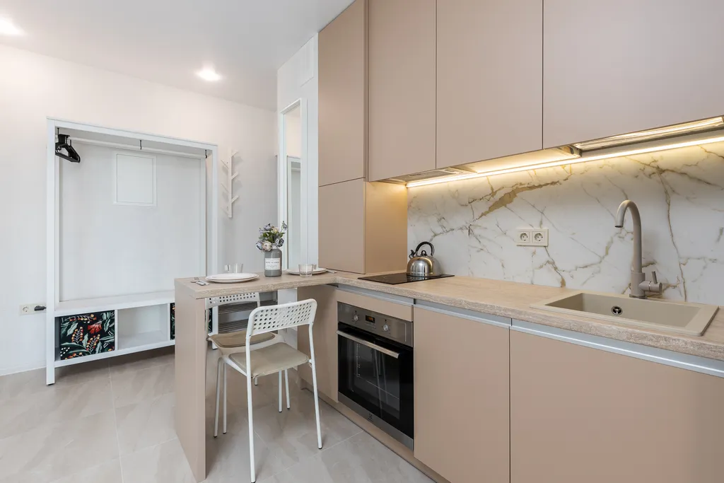 Уютная студия в Minsk World