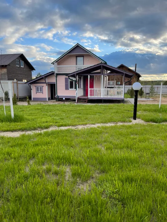 Деревянный домик со spa зоной