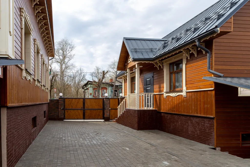 Дом с баней в центре