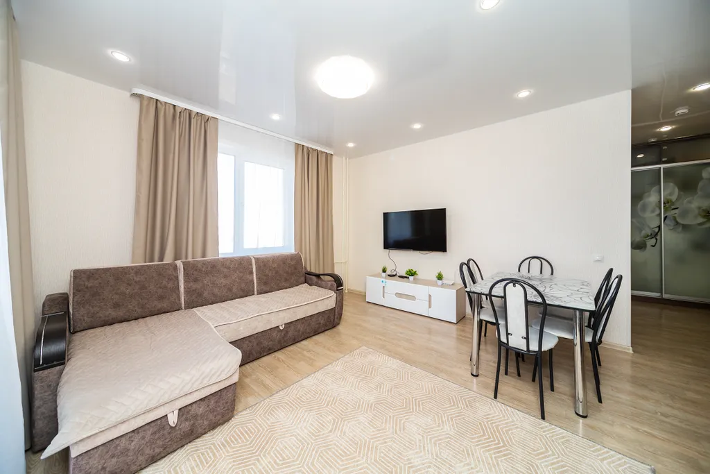 2-комнатная квартира с просторной кухней-гостиной