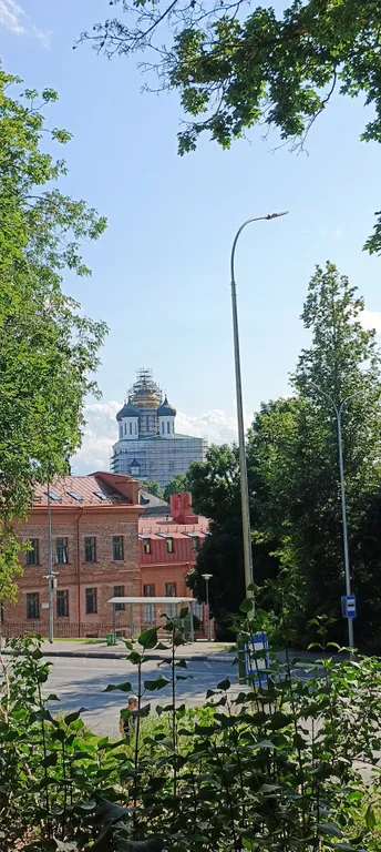 Квартира в центре с видом на Троицкий собор