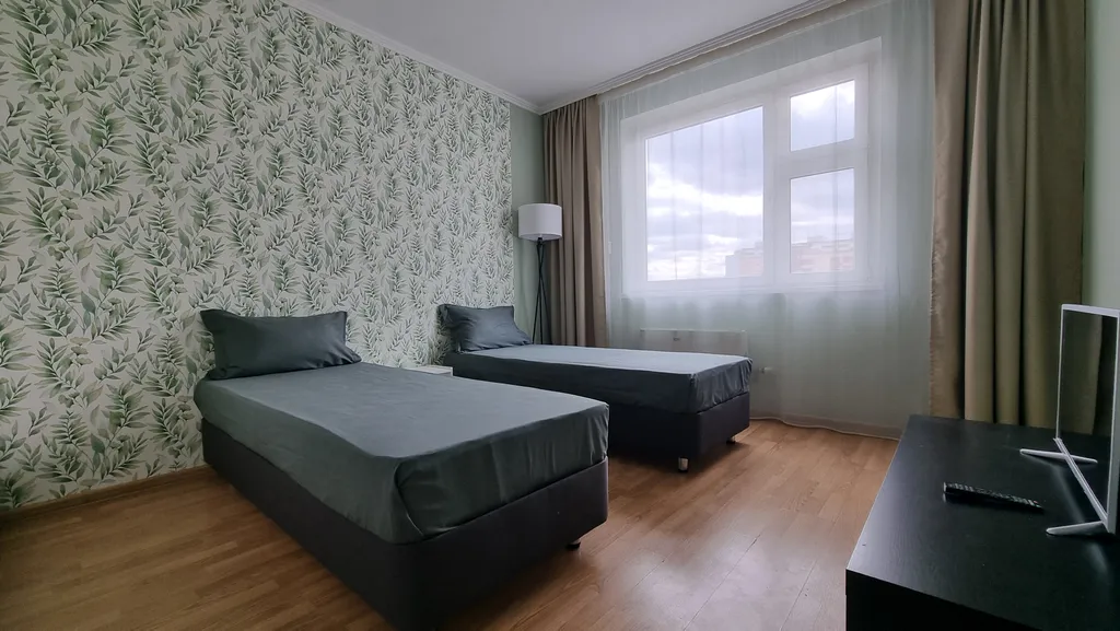 Двухкомнатная квартира 4 раздельных спальных места — аренда посуточно в Мытищи